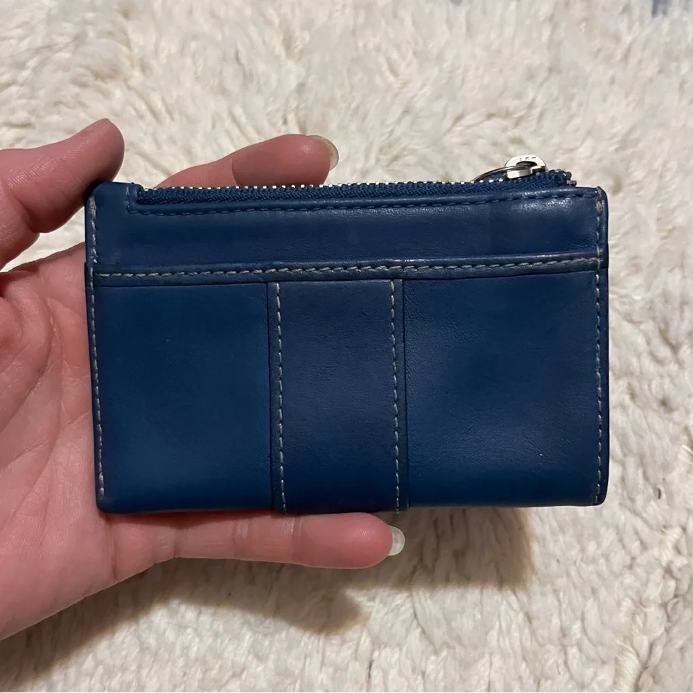Coach blue buttery